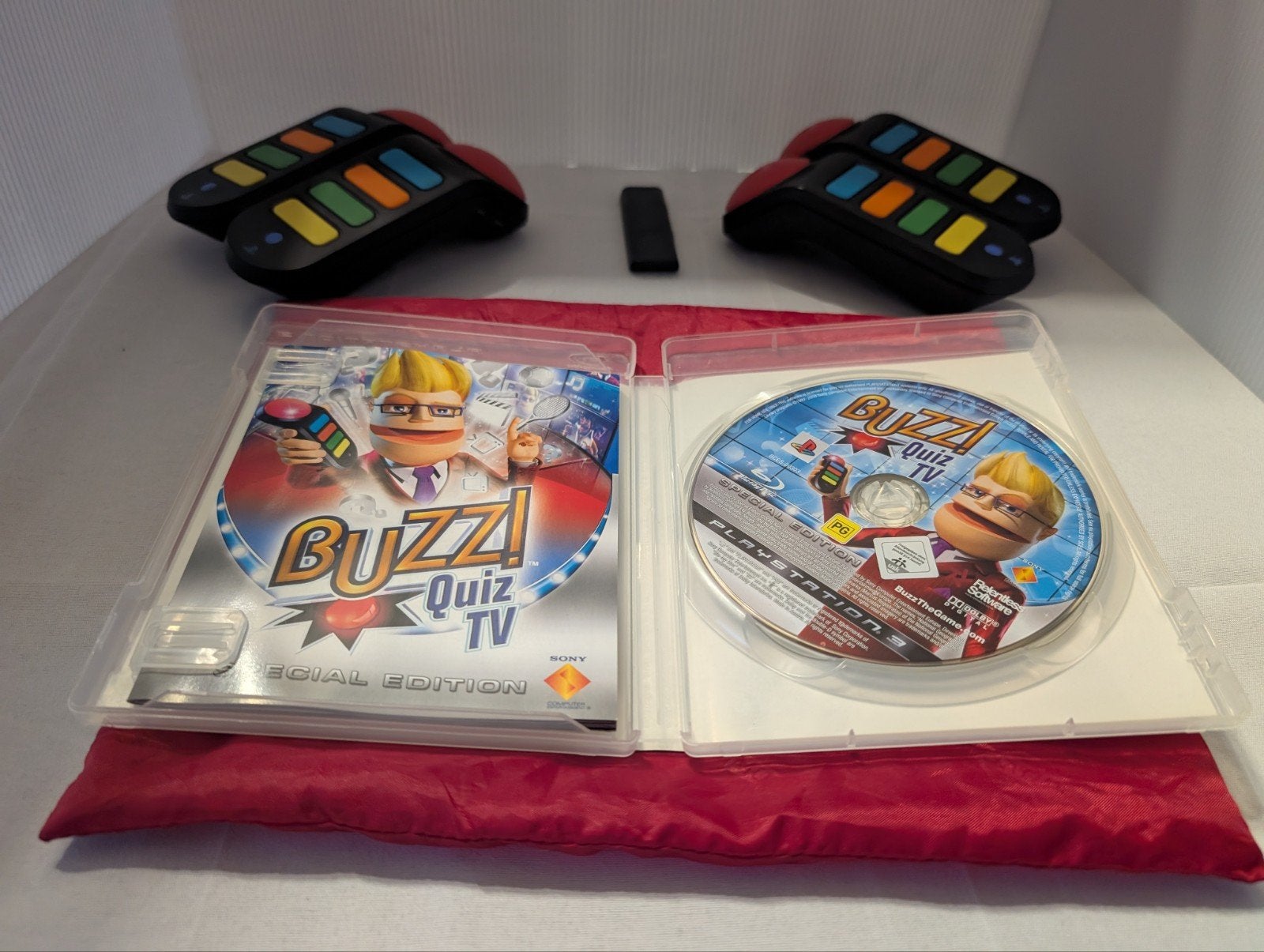 Buzz! Quiz TV Special Edition PS3 met 4 Buzzers, Spelcomputers en Games, Games | Sony PlayStation 3, Overige genres, Ophalen of Verzenden