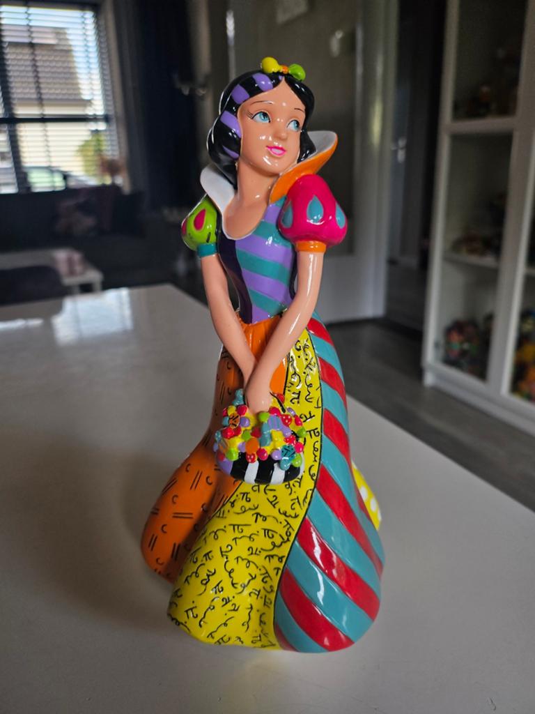 Disney Britto Sneeuwwitje, Verzamelen, Ophalen of Verzenden, Sneeuwwitje of Doornroosje, Zo goed als nieuw, Beeldje of Figuurtje