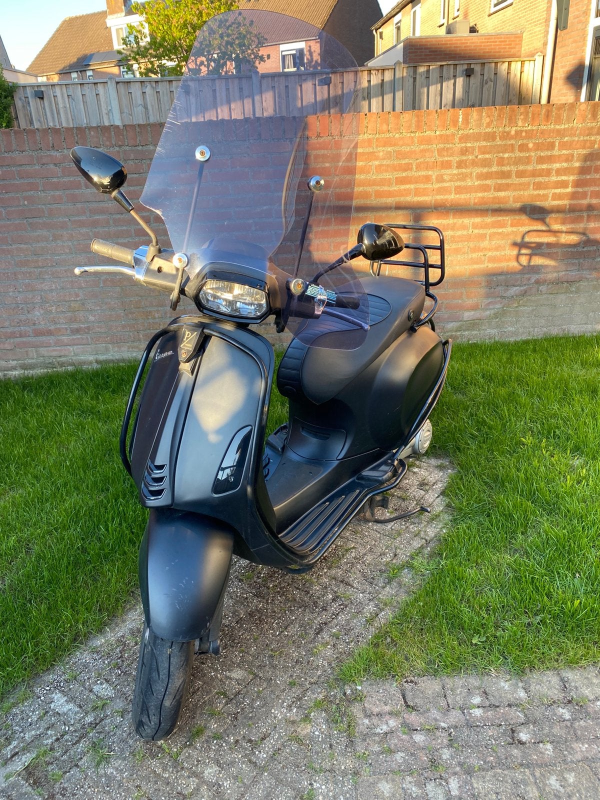 Piaggio Vespa Sprint 45km/u Zwart, Ophalen, Gebruikt, Maximaal 45 km/u, Vespa S
