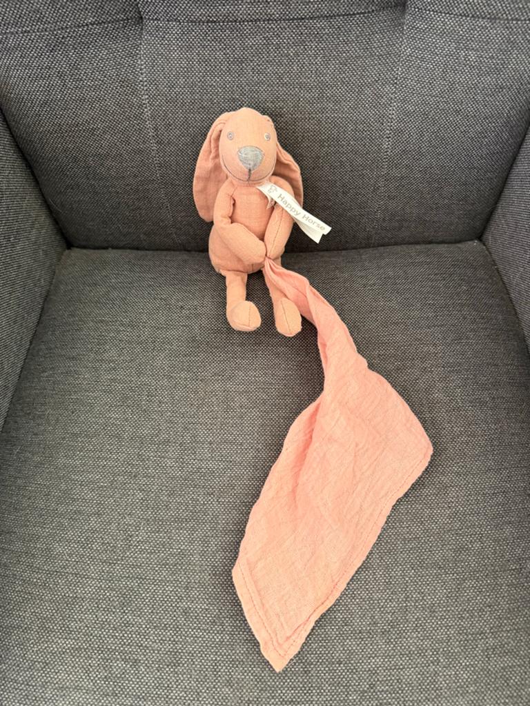Happy Horse knuffeldoekje konijn, Ophalen of Verzenden, Zo goed als nieuw, Overige typen
