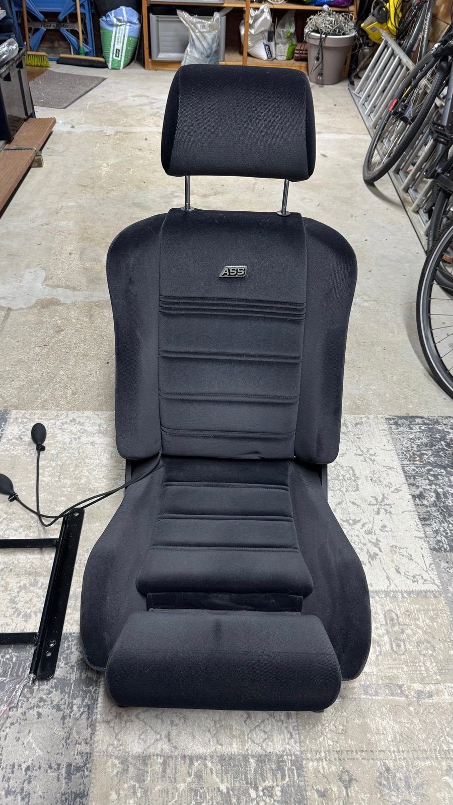 ASS Sportstoel +onderstel Audi A3/A4/Touran/Golf V/Passat B8, Ophalen, Gebruikt, Audi