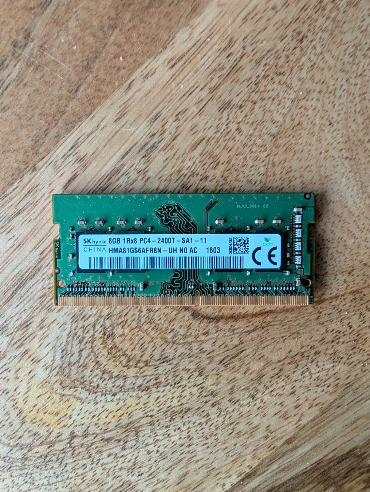SK hynix 8gb RAM geheugen, DDR4, 8 GB, Ophalen of Verzenden, Zo goed als nieuw