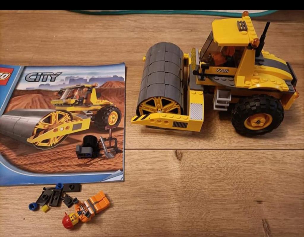 LEGO city wegenbouw, Ophalen