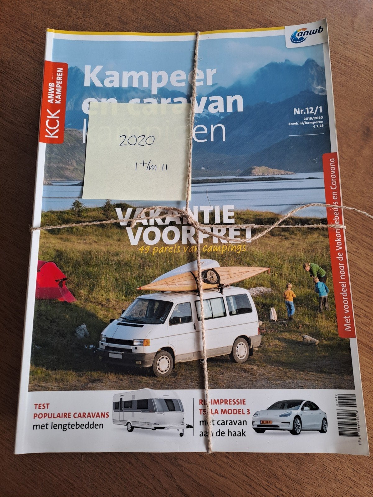 ANWB Kampeer en Caravan Kampioen 2020 (11 nummers), Ophalen of Verzenden, Gelezen
