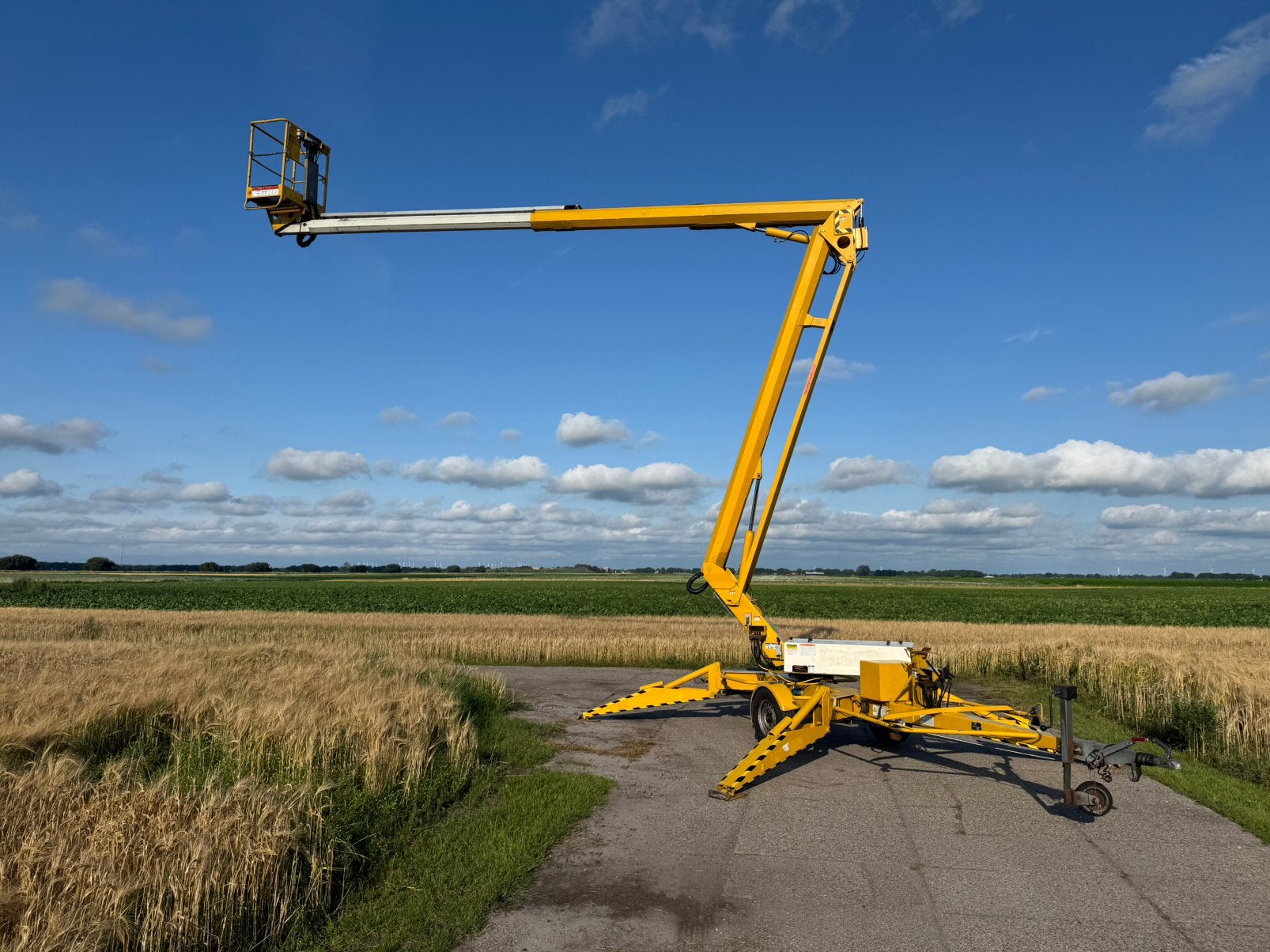 Niftylift 170 HE nitfy hoogwerker aanhangerhoogwerker 17m, Ophalen
