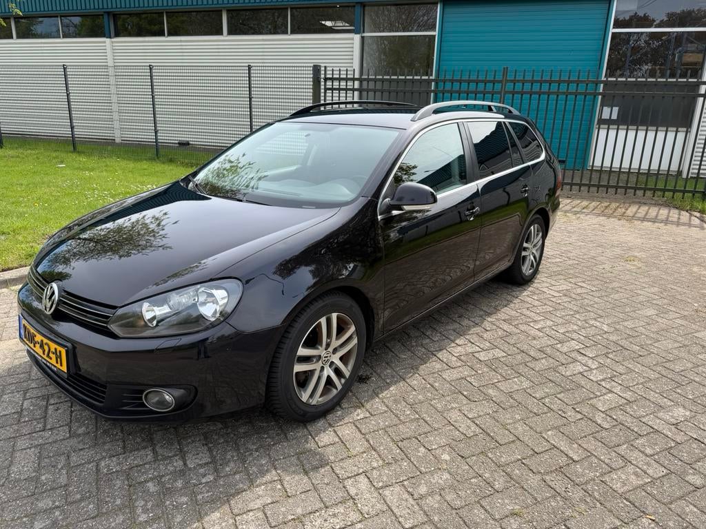 Volkswagen Golf 1.4 TSI 90KW Variant 2011 Zwart, Auto's, Volkswagen, Voorwielaandrijving, Elektrische ramen, Stof, 4 cilinders