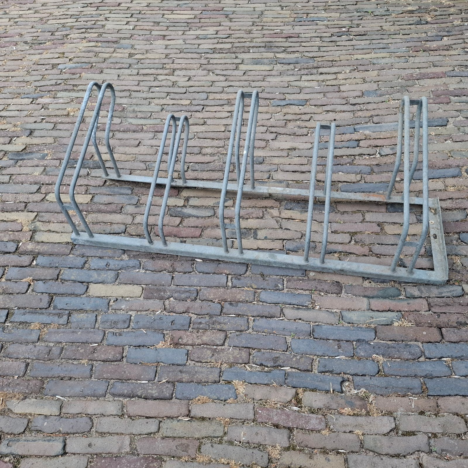 Fietsenrek voor 5 fietsen - 150 x 60 cm, Ophalen