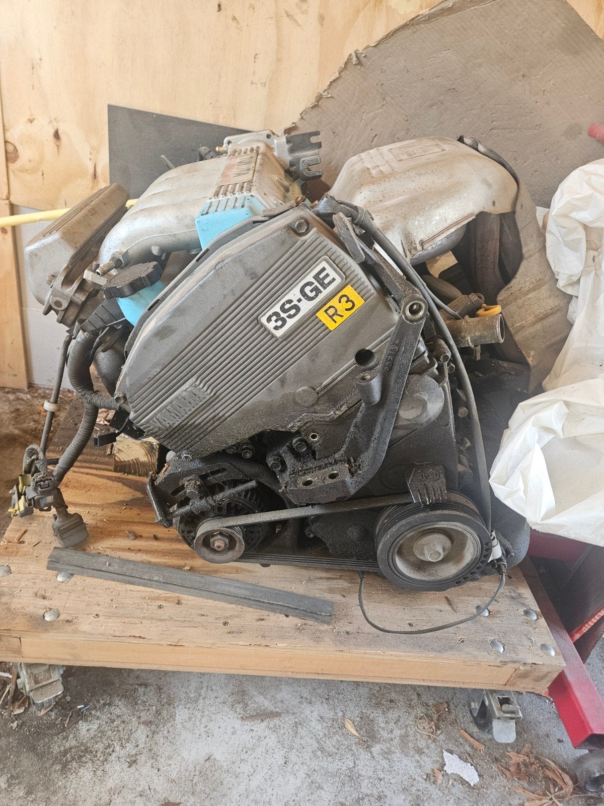 3sge motor mr2, Ophalen