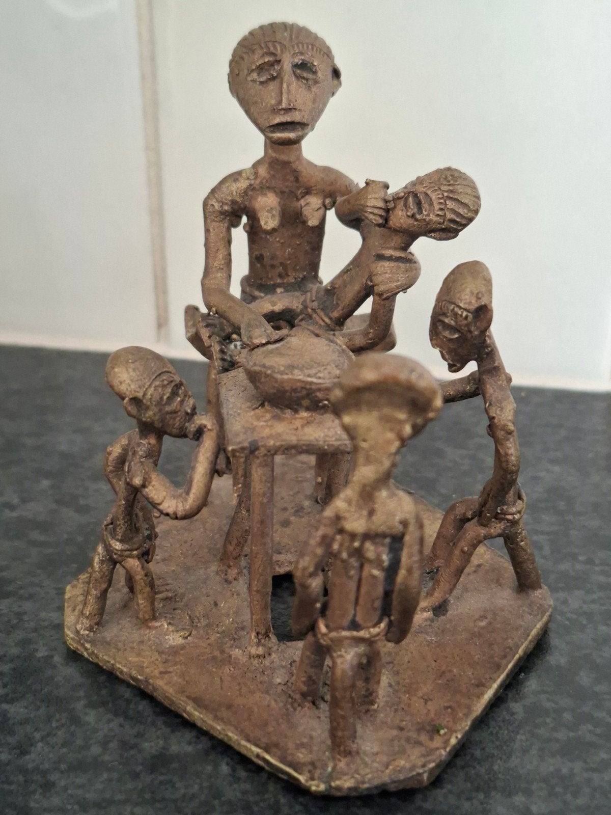 ashanti  volk antiek afrika, Ophalen