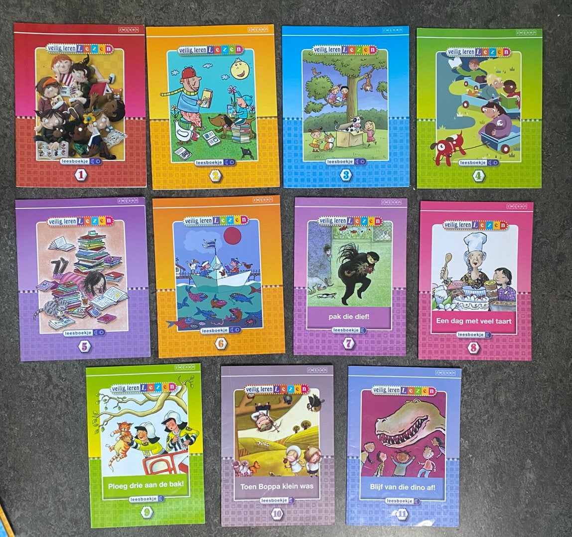 Set leesboekjes Veilig leren lezen compleet, Ophalen of Verzenden, Gelezen, Fictie algemeen