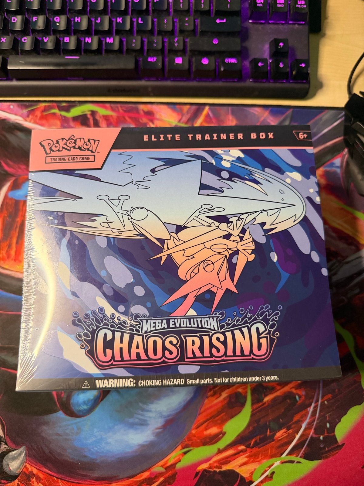 Pokemon Mega Evolution Chaos Rising Elite Trainer Box New