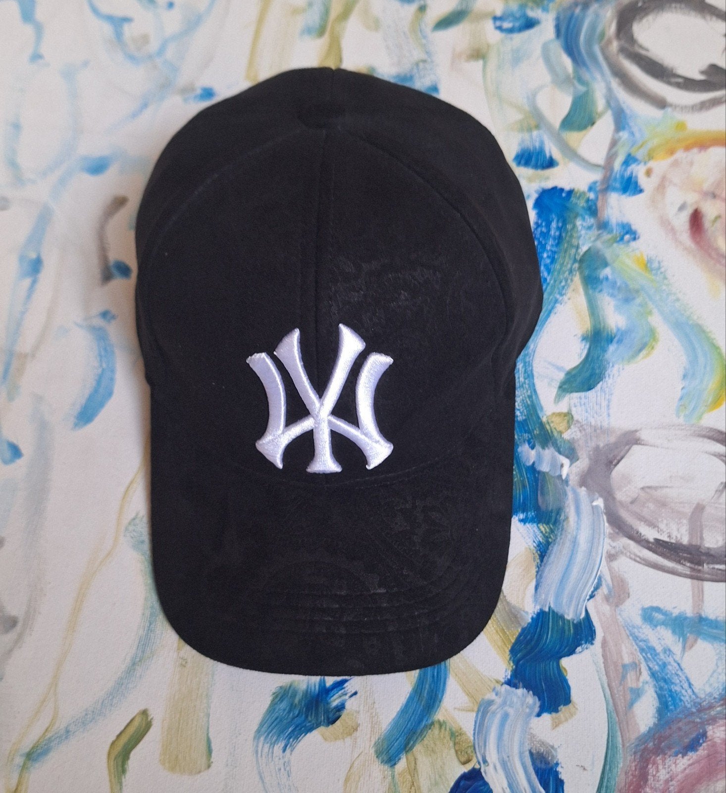 Zwarte NY pet met paisley patroon, Kleding | Dames, Hoeden en Petten, NY, One size fits all, Ophalen of Verzenden, Pet