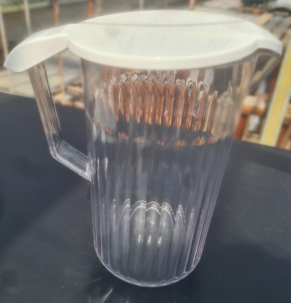 14 x Schenkkan met deksel + 7 pitchers, Ophalen, Glas, Overige stijlen