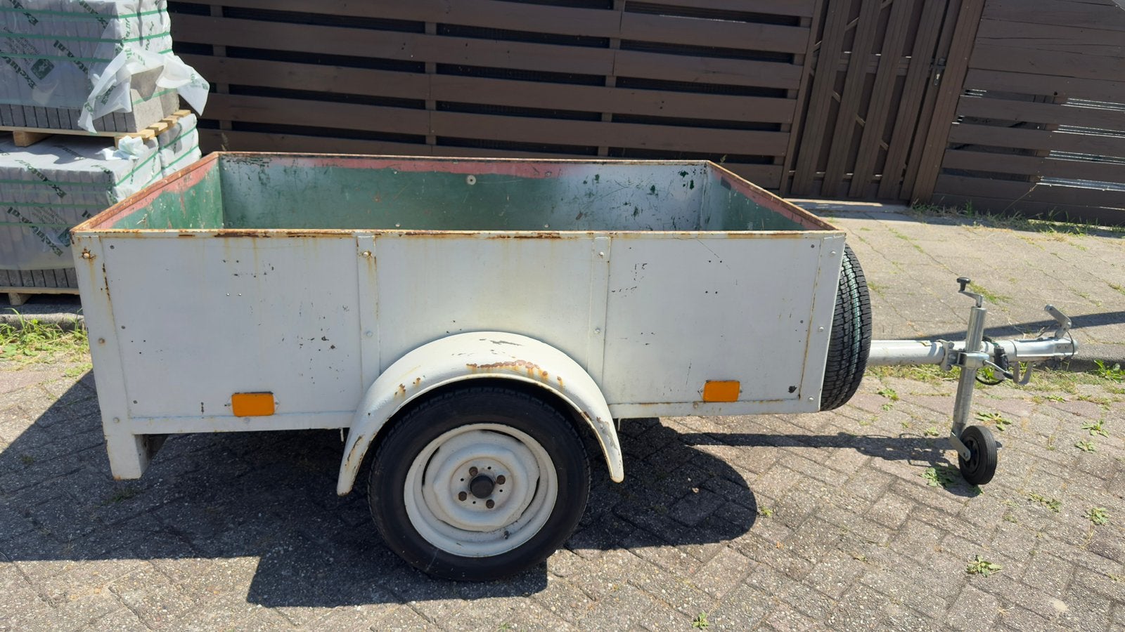 Kleine aanhangertje, 100 liter of meer, Ophalen, Zo goed als nieuw, Transportkar