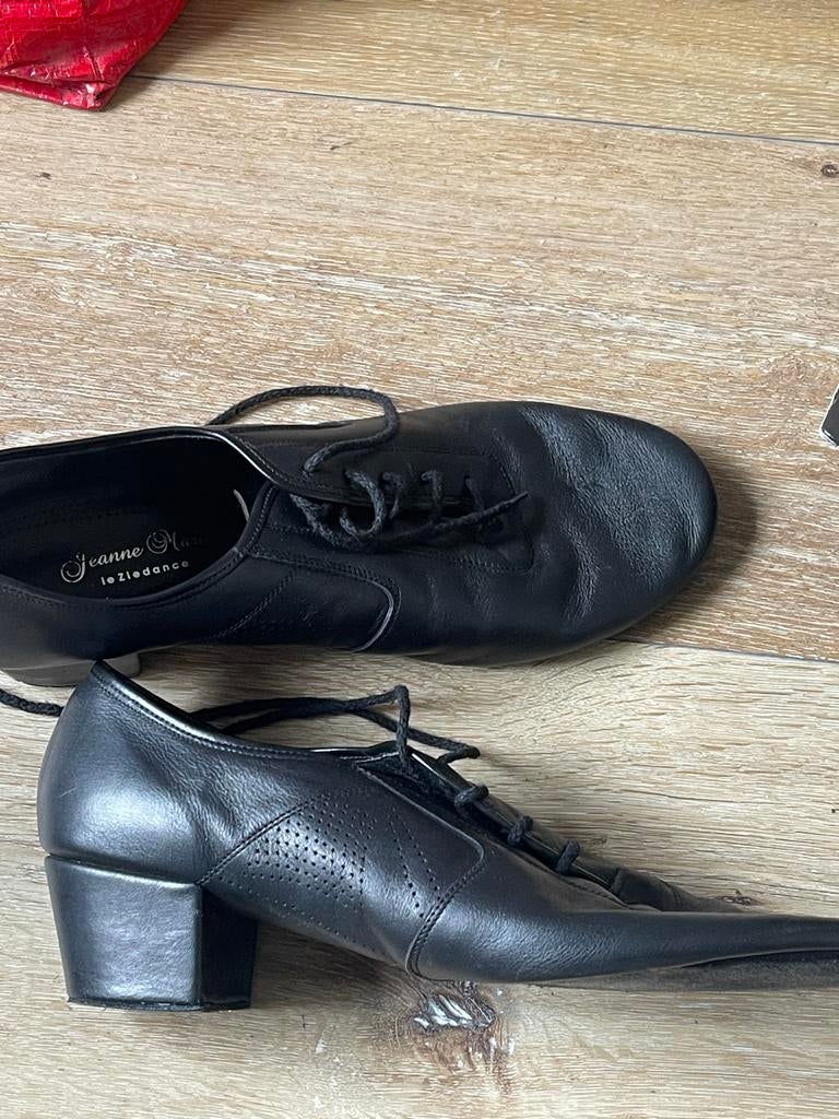 Zwarte Jeanne Marie le Ziedance dansschoenen, Sport en Fitness, Dansen, Ophalen, Gebruikt, Schoenen