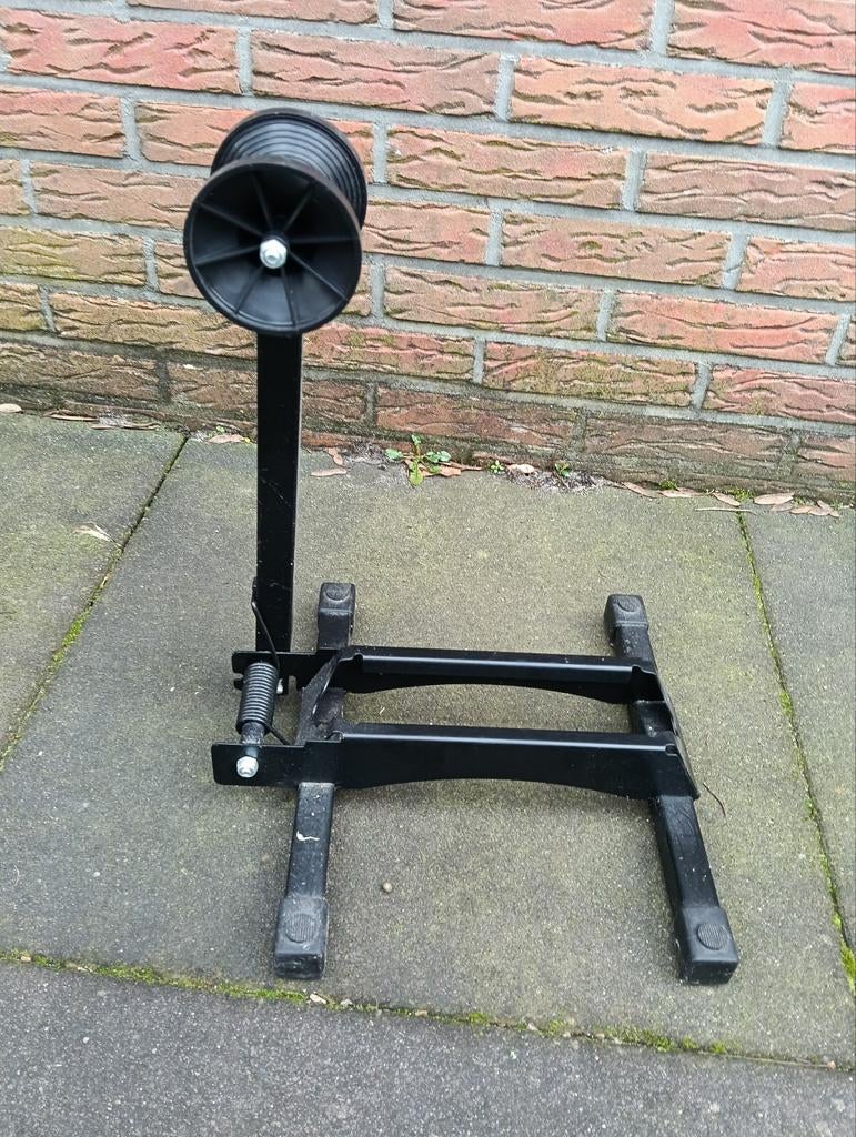 Mountainbike standaard, Ophalen