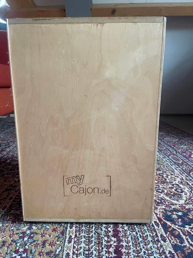 MyCajon.de Cajon met Vater Cajon Brushe, Muziek en Instrumenten, Percussie, Ophalen, Zo goed als nieuw, Overige soorten