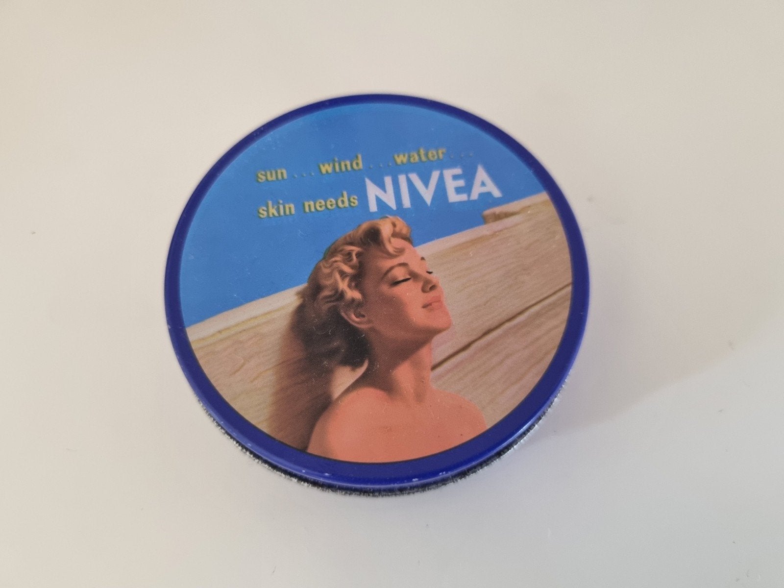 Vintage Nivea zonnebrandcrème, Ophalen of Verzenden, Gebruikt, Verpakking