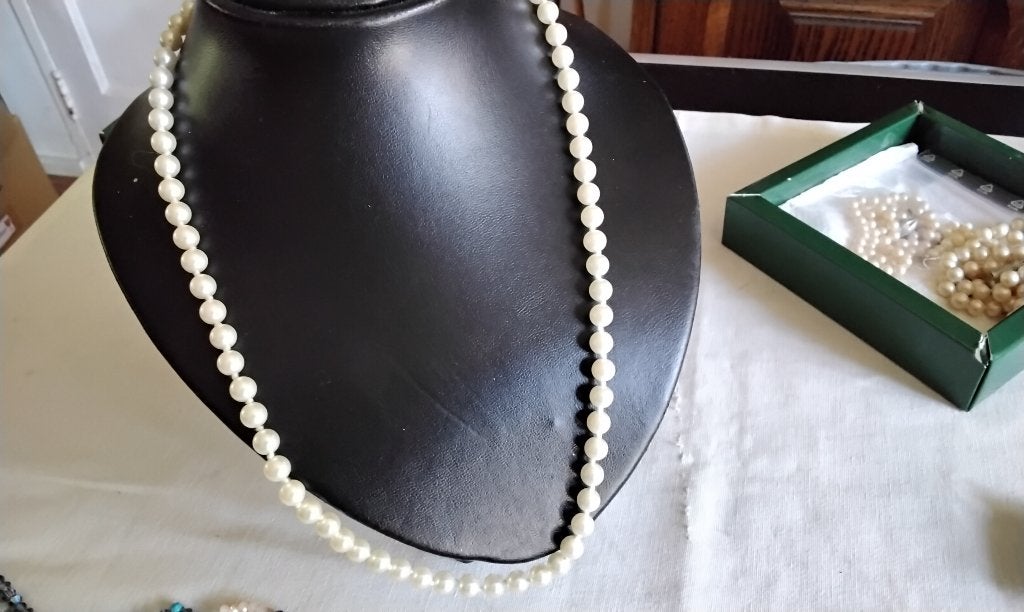 Bloedmooie Parels Ketting  Witte Parels Slot Luxe Goud, Ophalen of Verzenden, Nieuw, Goud, Overige materialen