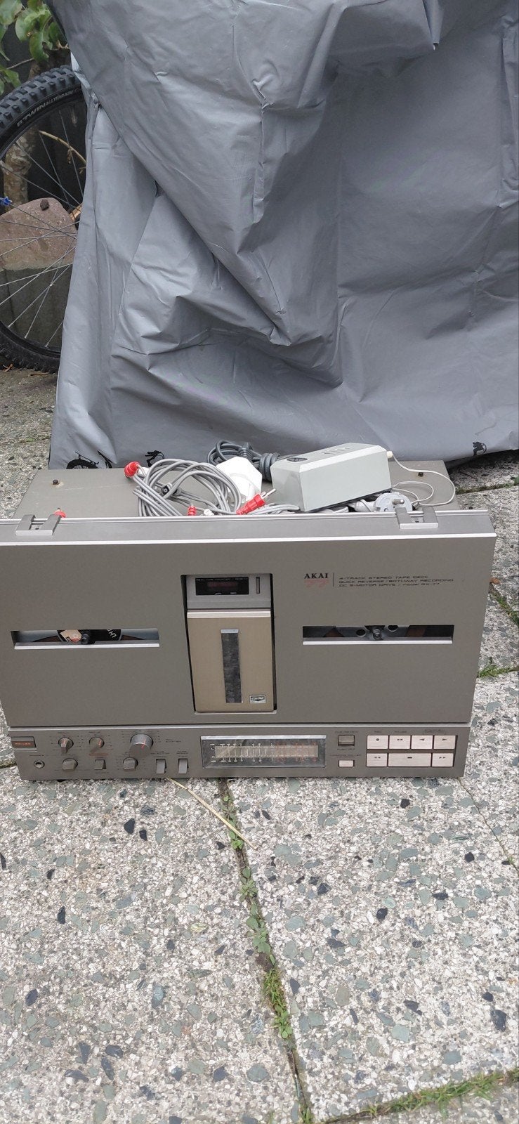 Akai 77 4-track stereo band recorder deck, Ophalen of Verzenden, Bandrecorder