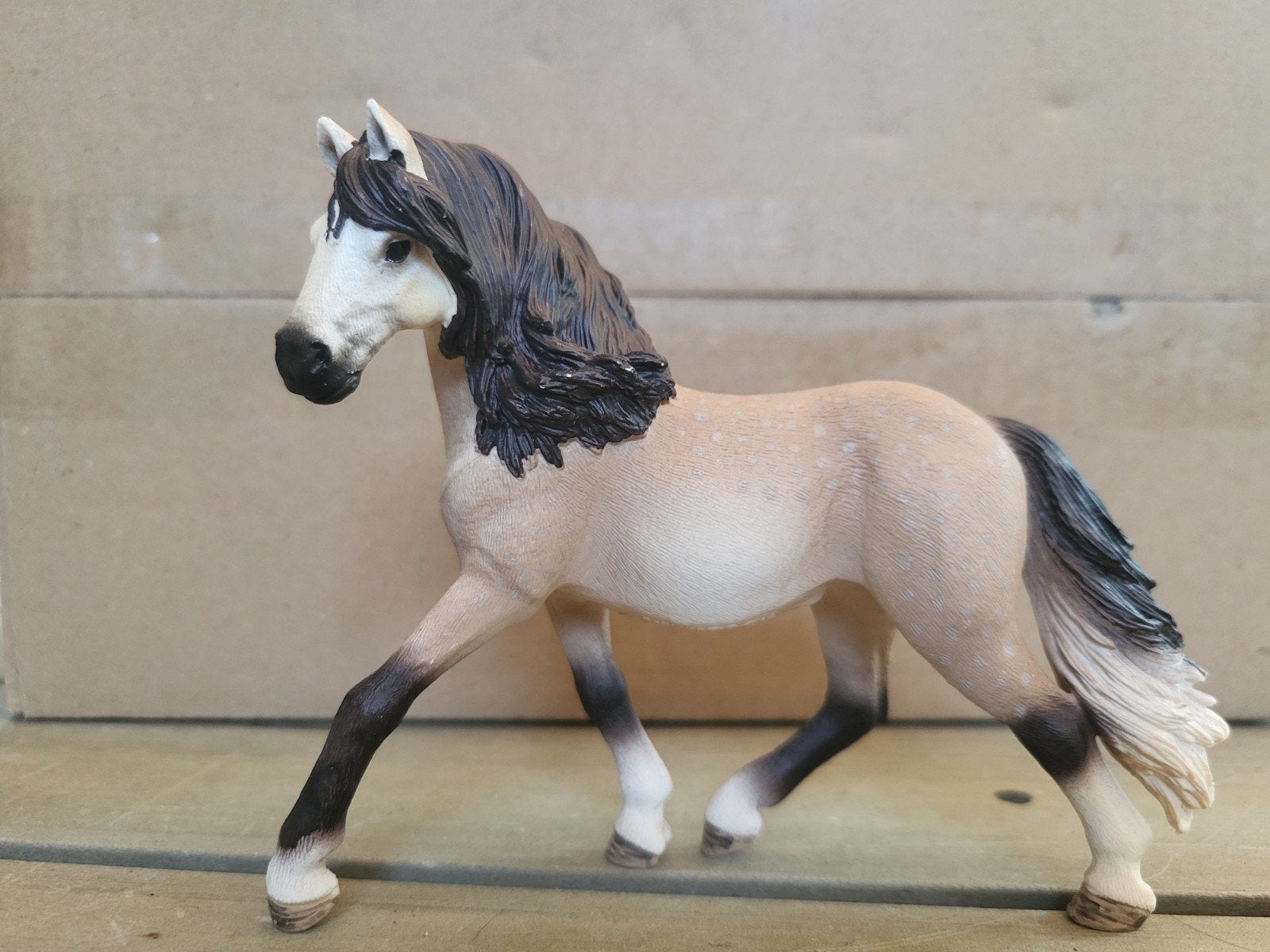 Schleich Andalusiër Merrie 13793 - Licht beschadigde manen, Ophalen of Verzenden, Gebruikt