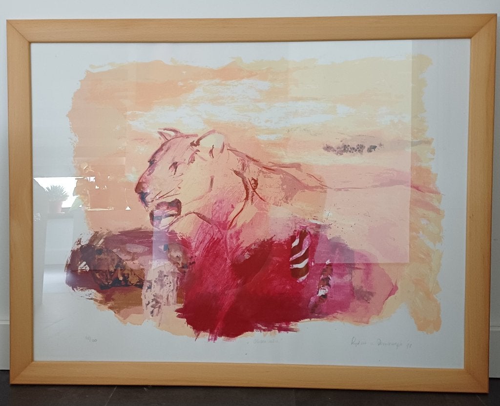 Lydia van Domburg, mooi ingelijst, Ophalen