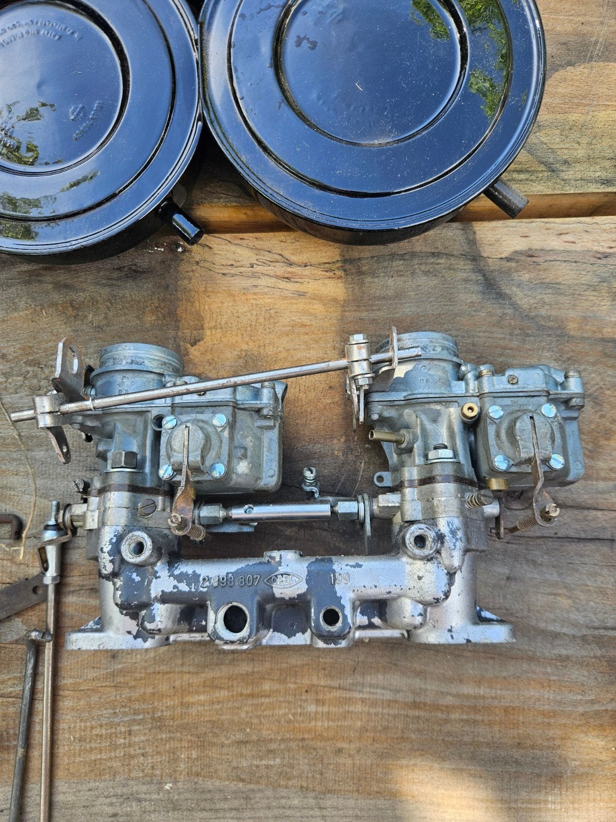 Opel Kadett B Dubbele Solex Carburateur 1.1SR Motor, Ophalen of Verzenden, Gebruikt, Opel