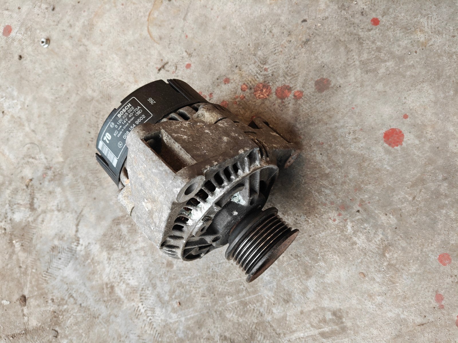 dynamo w201, w124, w202 ect, Ophalen of Verzenden, Gebruikt, Mercedes-Benz