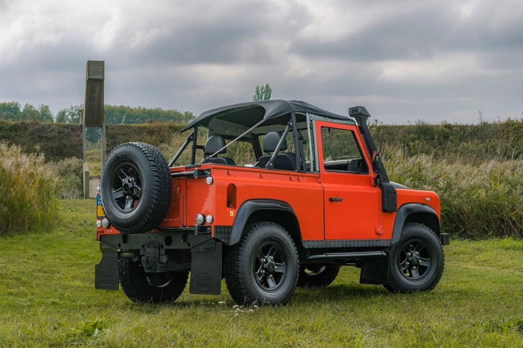 Land Rover Defender 90 Softtop Cabrio 2.4 Td4 2009, Auto's, 122 pk, Bedrijf, Vierwielaandrijving, 2402 cc