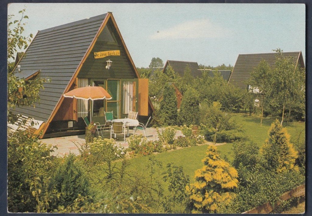 Nuland Zomerdorp Vinkeloord 1974, Verzamelen, Ansichtkaarten | Nederland, Verzenden, 1960 tot 1980, Gelopen, Noord-Brabant