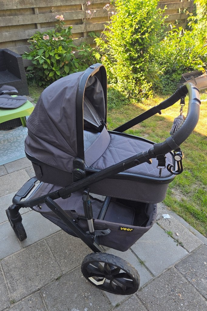 Kinderwagen Veer swichback, Gebruikt, Combiwagen, Verstelbare duwstang, Ophalen