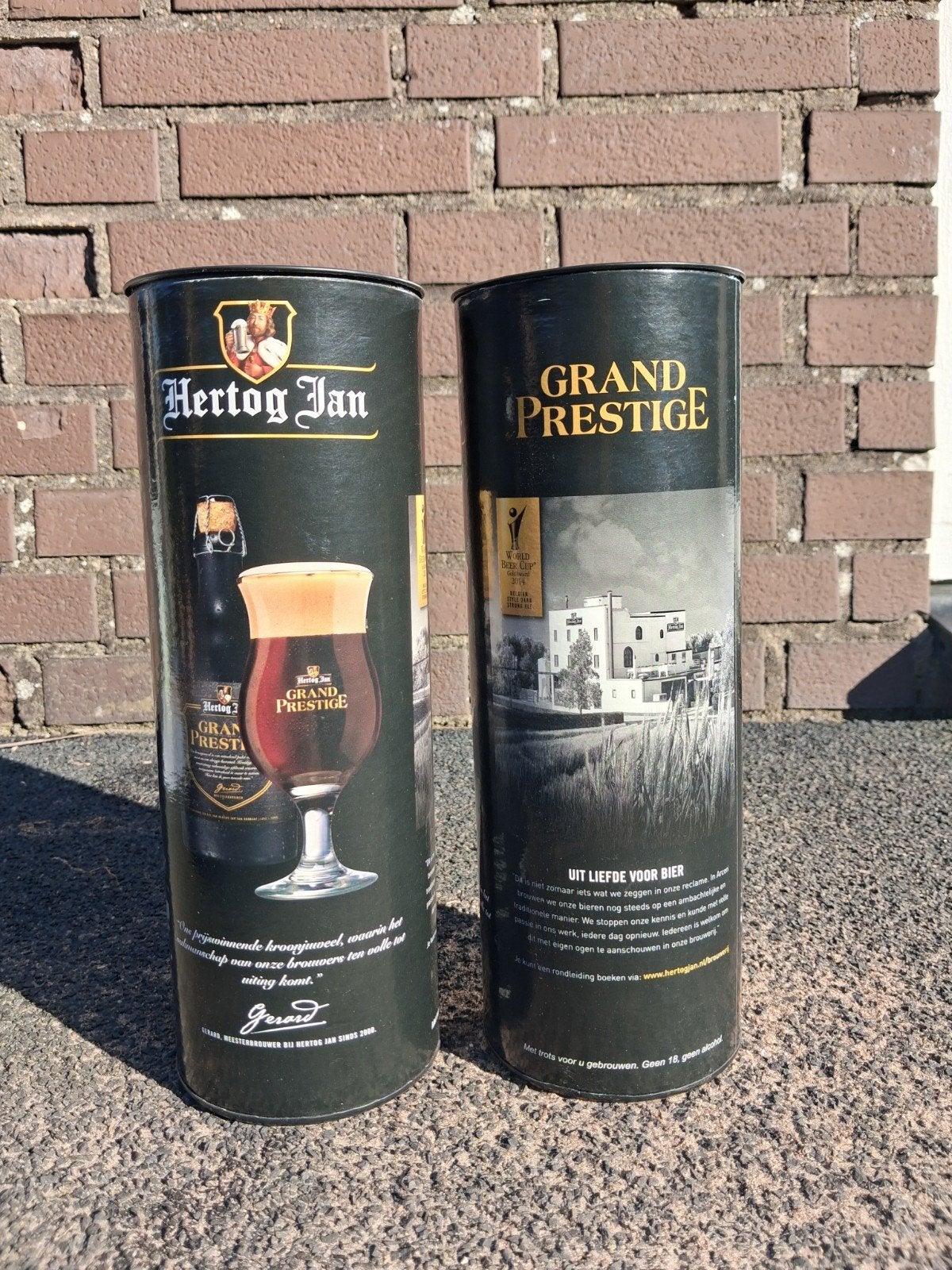 lege blikken van hertog jan, Ophalen of Verzenden, Gebruikt, Overige typen, Hertog Jan