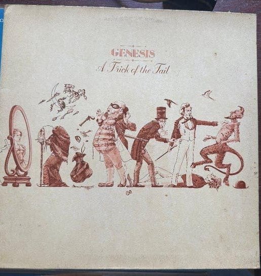 Genesis - A Trick of the Tail (LP, EU 1976 + Binnenhoes), LP, Gebruikt, Ophalen of Verzenden, Gatefold hoes