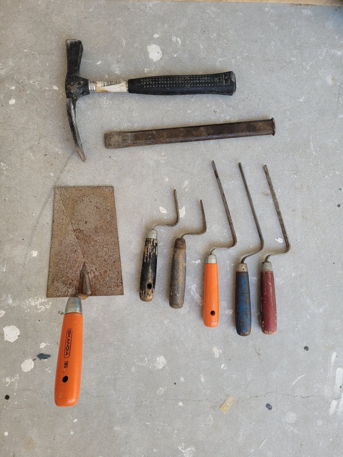 Diverse set van gebruikt handgereedschap, Ophalen, Gebruikt, Overige typen