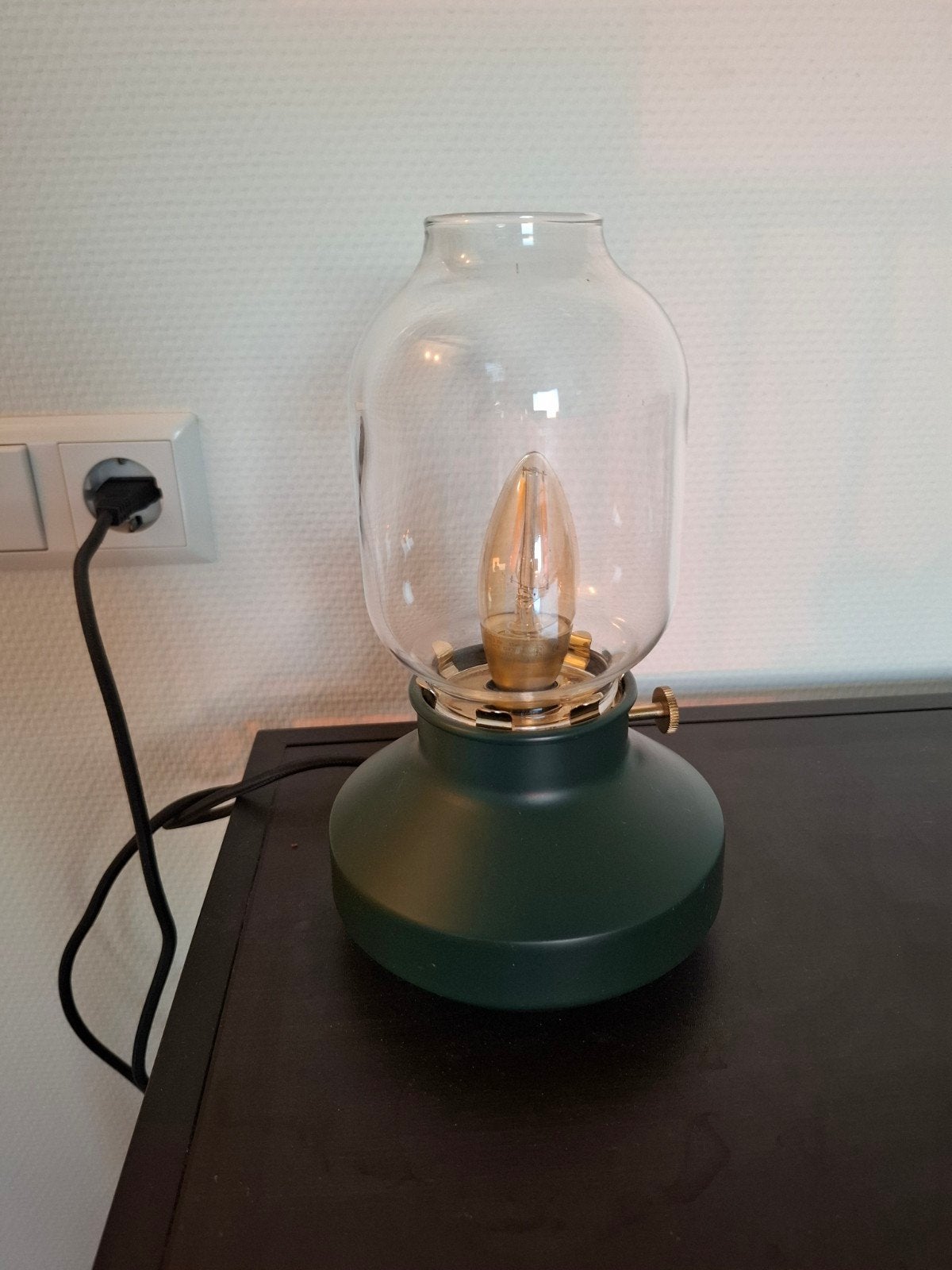 IKEA TÄRNABY Tafellamp - Groen, Dimbare Sfeerlamp, Ophalen, Groen, Glas, IKEA