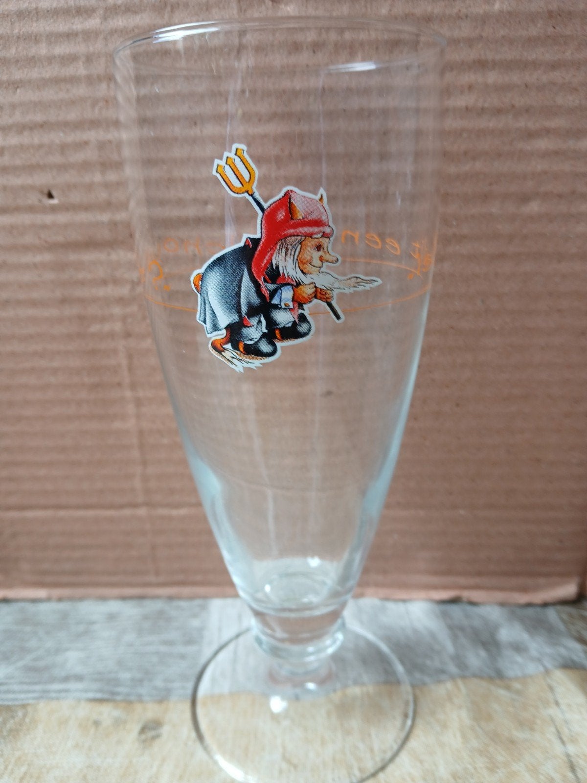 LA CHOUFFE, Verzamelen, Biermerken, Ophalen of Verzenden, Zo goed als nieuw, Glas of Glazen, Overige merken