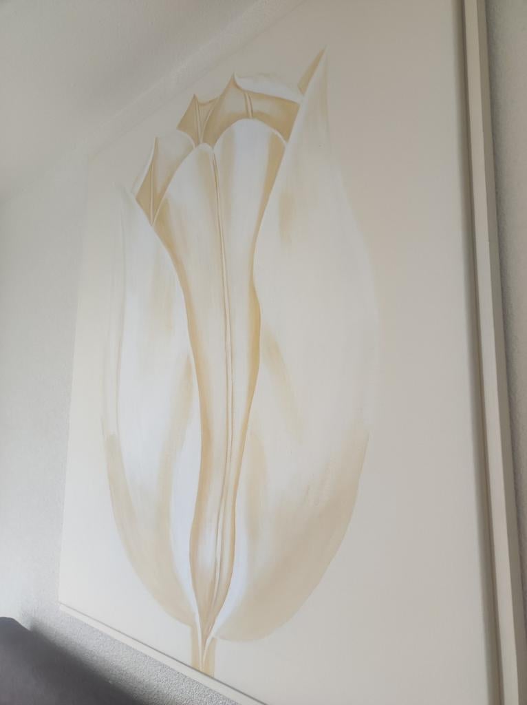 Schilderij Joop Rozendaal, Tulp, Ophalen