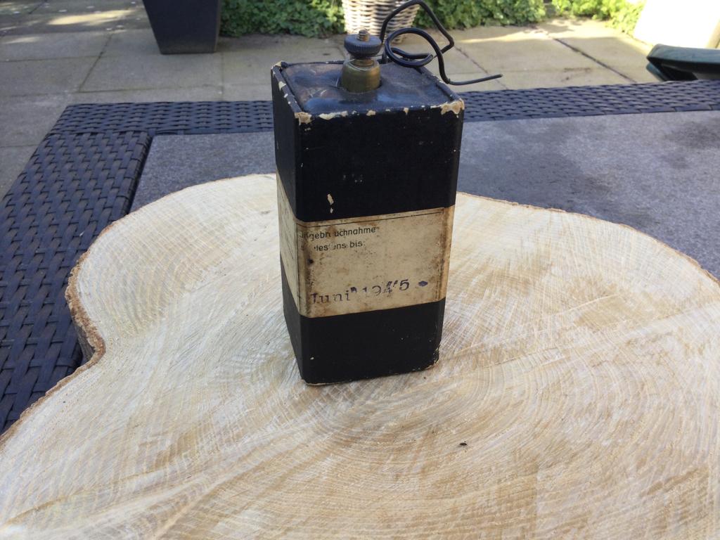 Pertrix telefoonbatterij Wehrmacht, Verzamelen, Militaria | Tweede Wereldoorlog, Ophalen of Verzenden, Landmacht, Duitsland, Overige typen