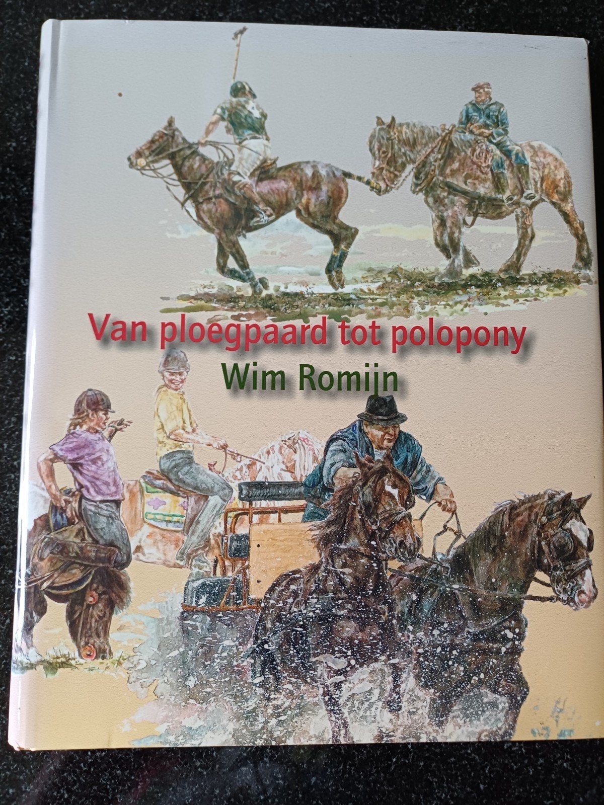 Van ploegpaard tot polopony - Wim Romijn, Ophalen of Verzenden, Zo goed als nieuw, Paarden of Pony's, Wim romijn