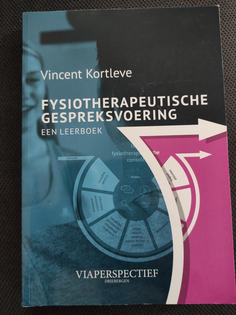 Fysiotherapeutische gespreksvoering V. Kortleve, Boeken, Studieboeken en Cursussen, Kortleve, Zo goed als nieuw, Beta, HBO