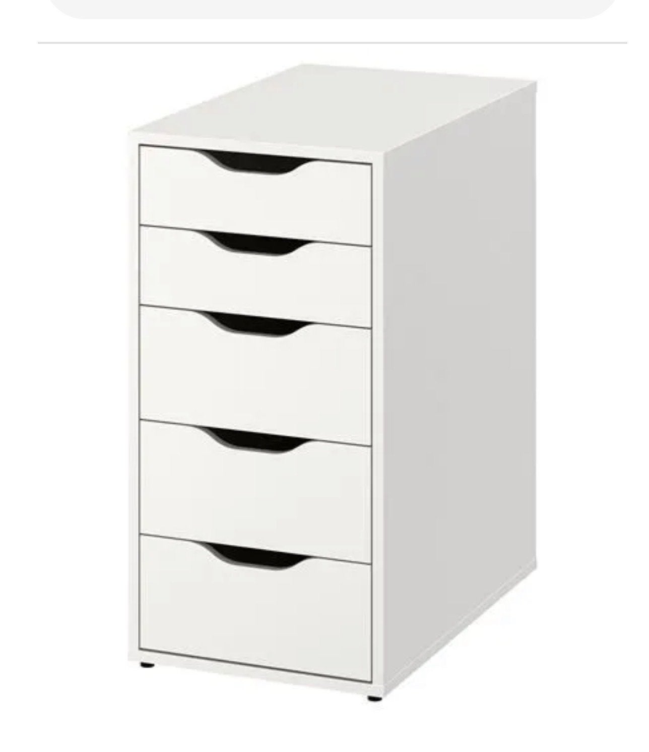 IKEA Linnmon / Alex Bureau met lades, wit, 140x60 cm, Gebruikt, Met lades, Spaanplaat of MDF, Ophalen of Verzenden