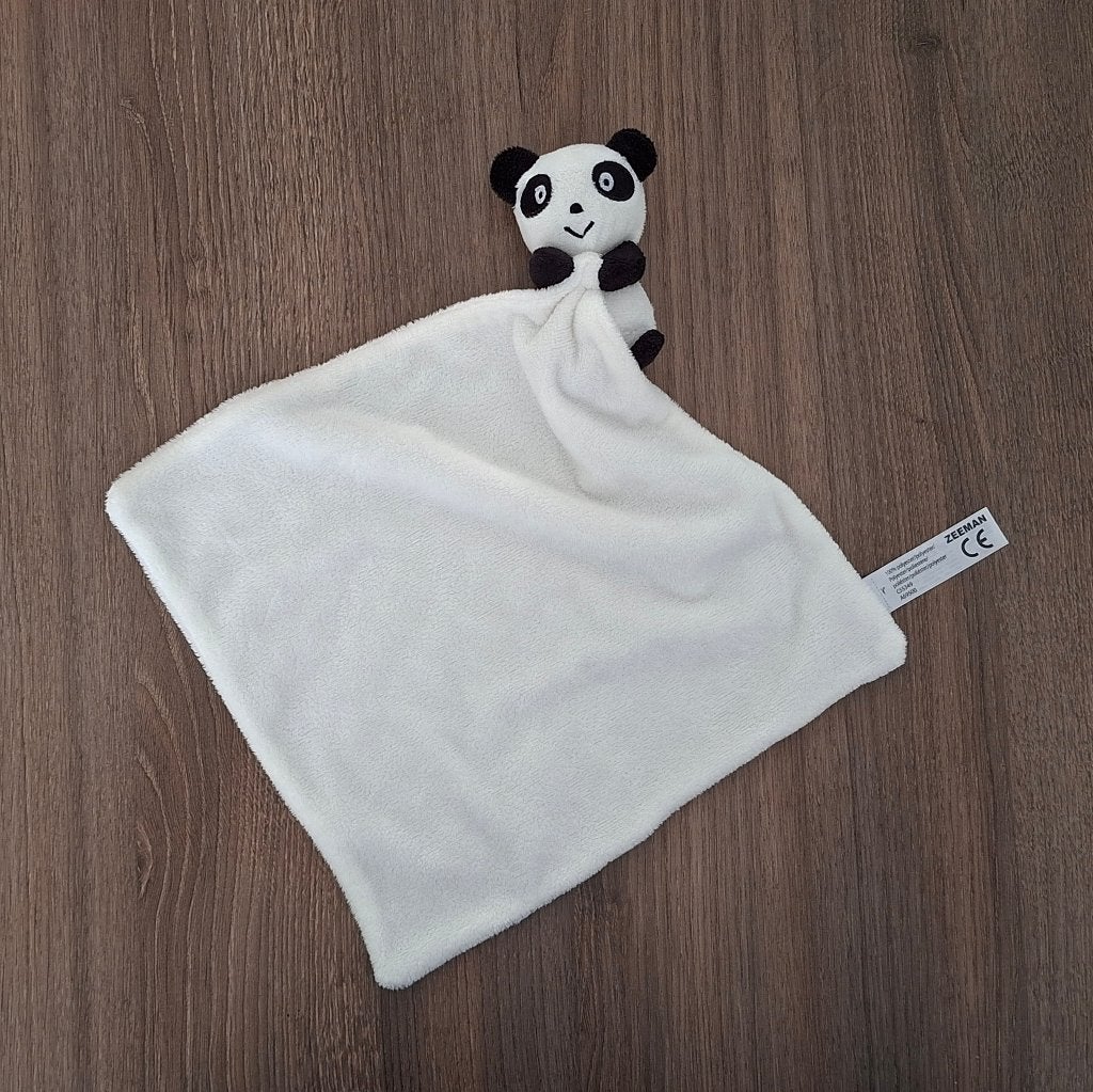 Knuffeldoekje, Knuffel van Zeeman Panda Beer, Pandabeer, Kinderen en Baby's, Overige merken, Ophalen of Verzenden, Zo goed als nieuw
