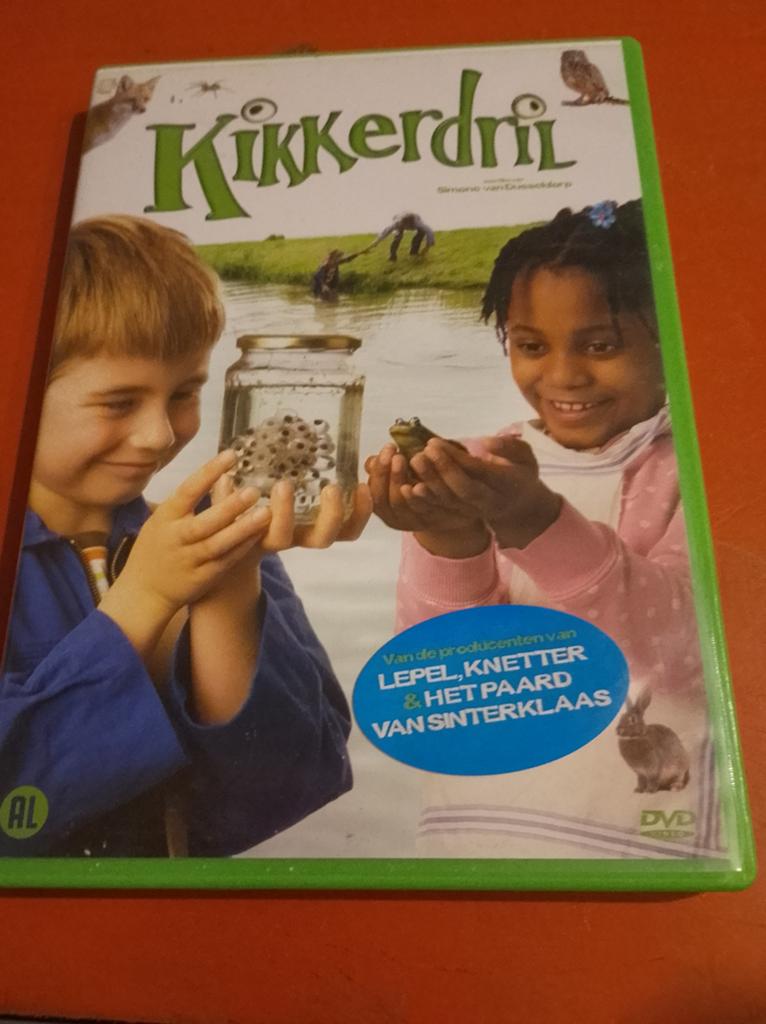 Kikkerdril DVD - Avontuurlijke film voor kinderen, Cd's en Dvd's, Avontuur, Gebruikt, Alle leeftijden, Ophalen of Verzenden