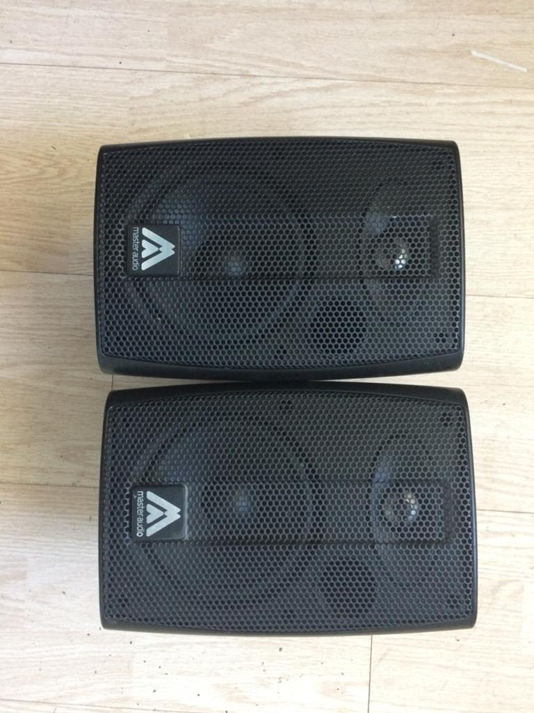 Master Audio B-5/T Professionele Luidsprekers (set van 2), Ophalen of Verzenden, Gebruikt, 60 tot 120 watt, Overige merken