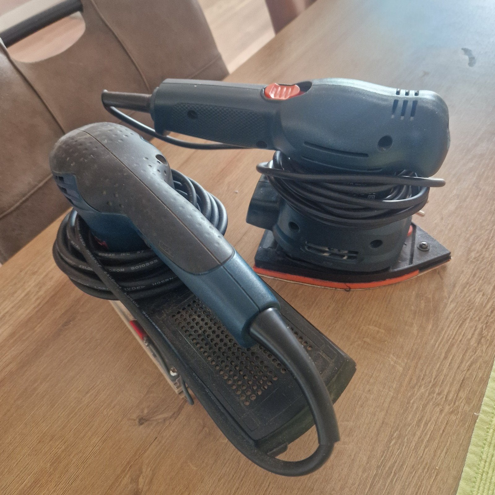 schuurmachines: vlakschuurmachine en excentrische schuu, Ophalen, Gebruikt, Minder dan 600 watt, Excentrische schuurmachine