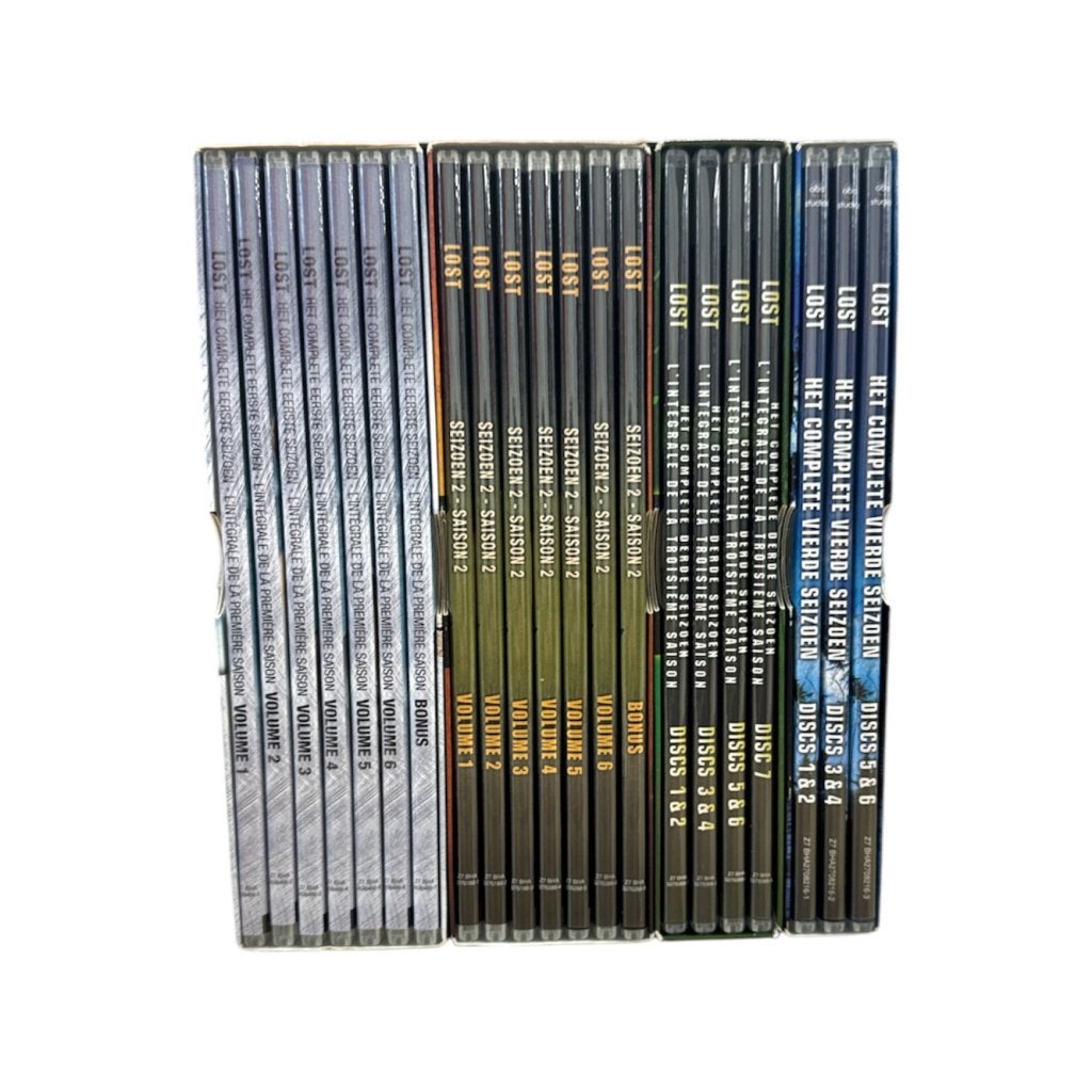 Lost - Seizoen 1 t/m 4 DVD Box, Cd's en Dvd's, Zo goed als nieuw