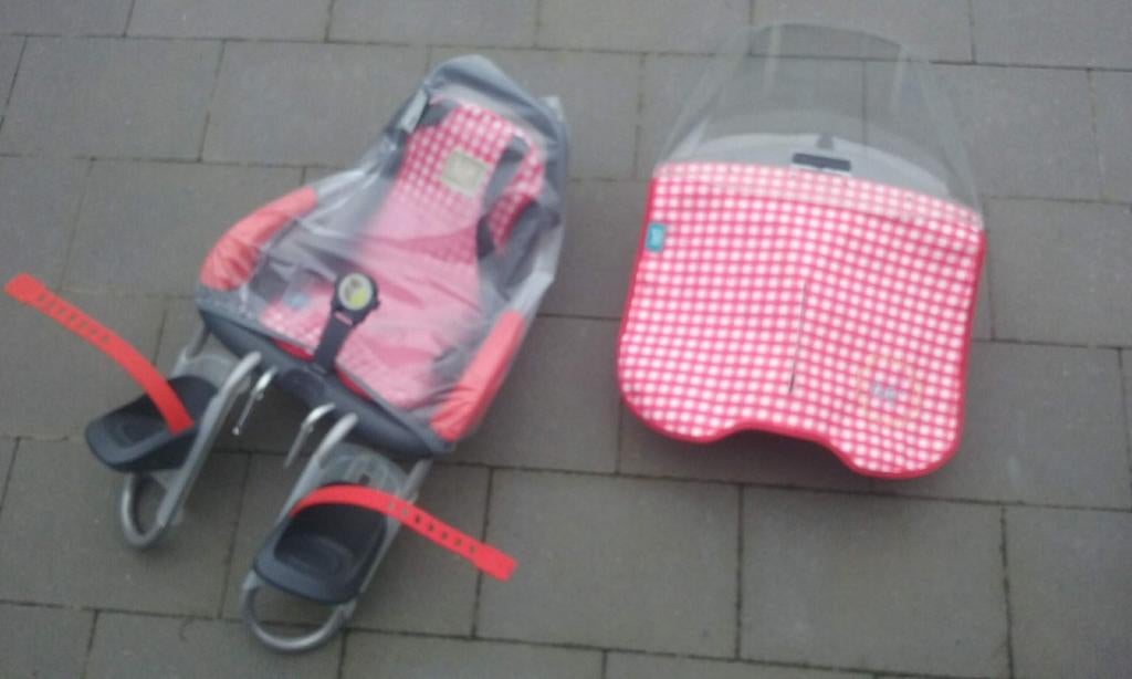 Qibbel fietsstoeltjes voor en achter, Ophalen of Verzenden