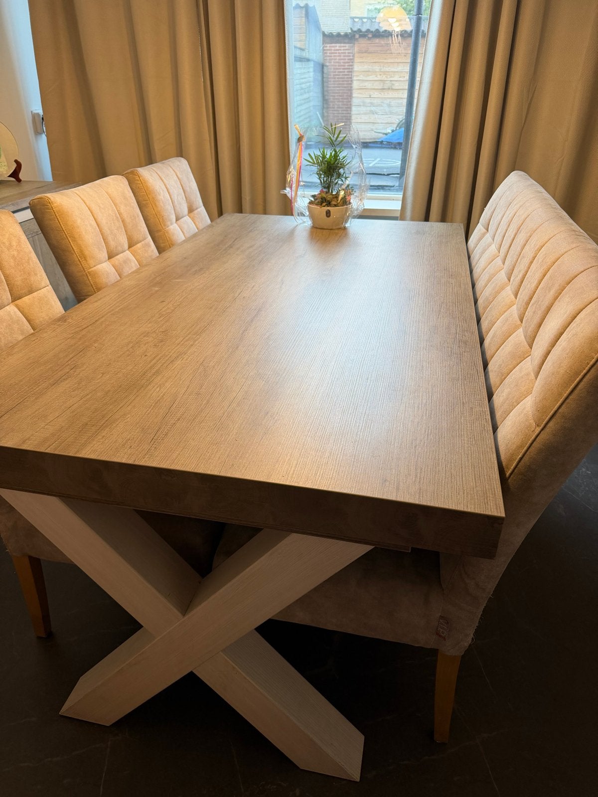 Complete Meubelset: Eettafel, Dressoir, Salontafel, TV-meube, Huis en Inrichting, Ophalen