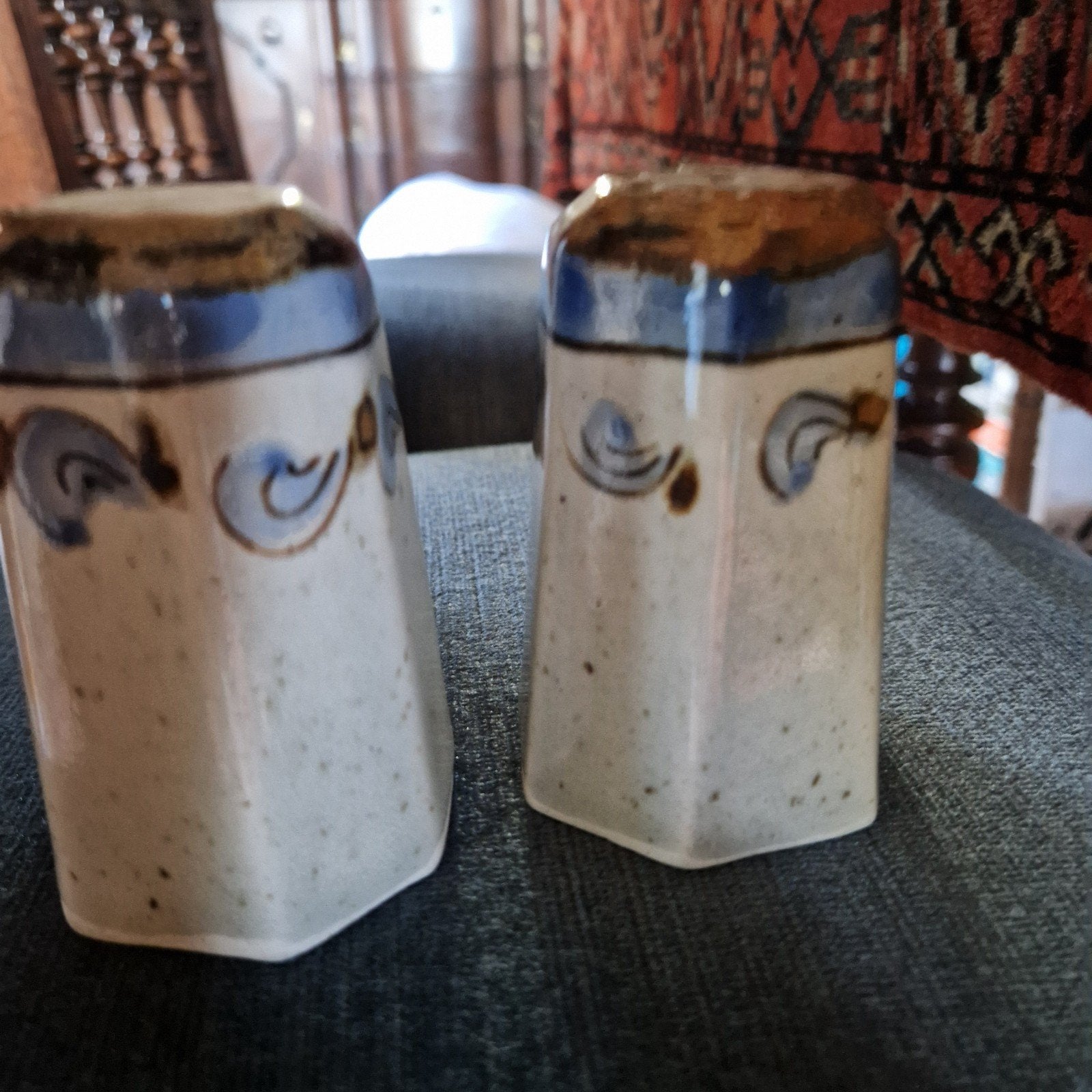 Vintage Zout- en Pepervaatjes - Keramiek, Antiek en Kunst, Ophalen
