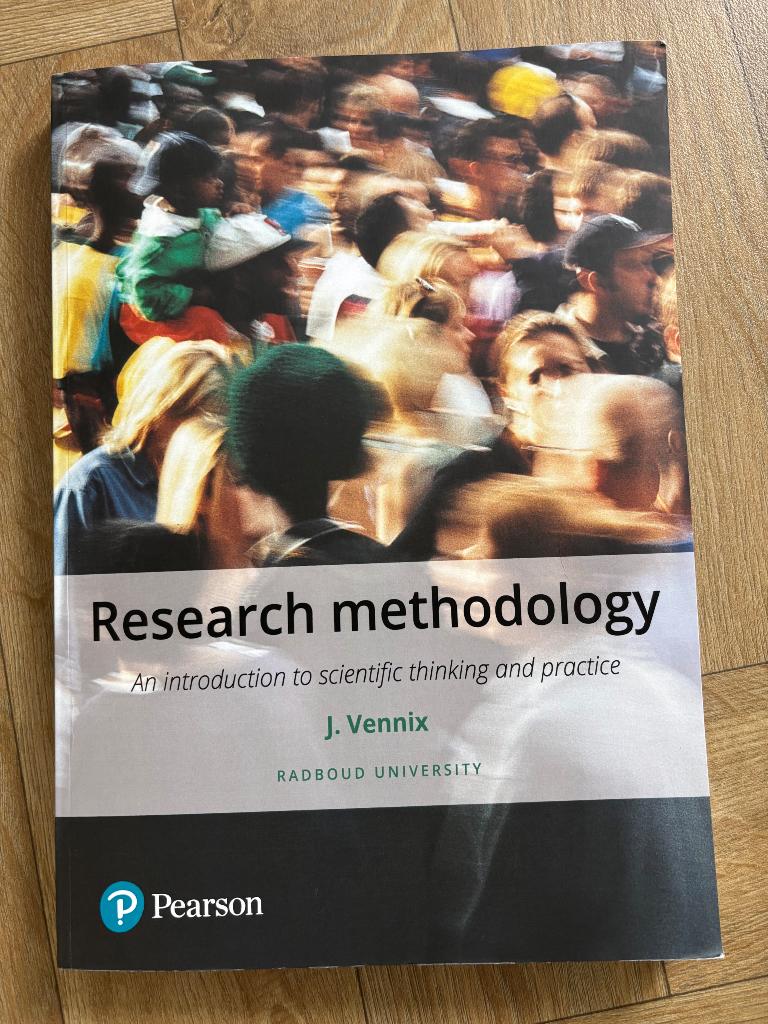 Research methodology, Pearson, Ophalen of Verzenden, Gamma, WO